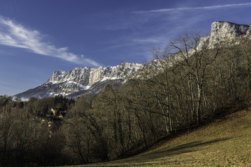 Fototapeta premium Massif de la Chartreuse - Isère.