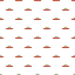 Ship retro pattern seamless in flat style for any design