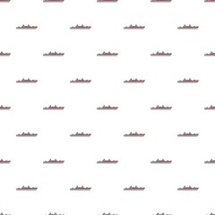 Ship military pattern seamless in flat style for any design