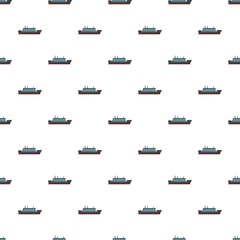 Ship trip pattern seamless in flat style for any design