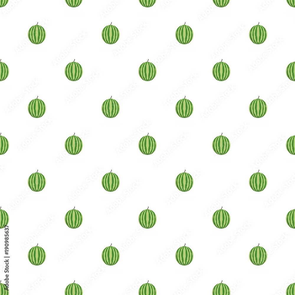 Poster watermelon pattern seamless in flat style for any design
