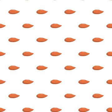 Sweet potato pattern seamless in flat style for any design