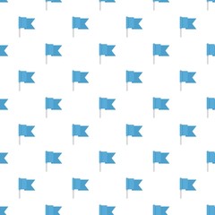 Information flag pattern seamless in flat style for any design