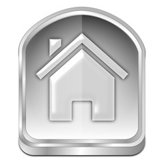 Home Button - 3D illustration