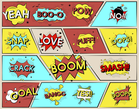 Illustration of art cartoon word