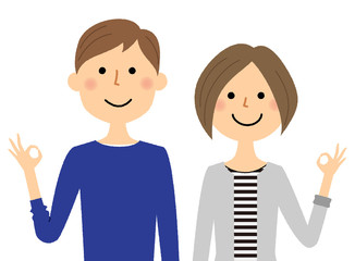 若いカップル　OK