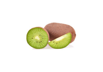 kiwi fruit isolated on white background