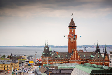 Obraz premium Helsingborg town hall. Sweden