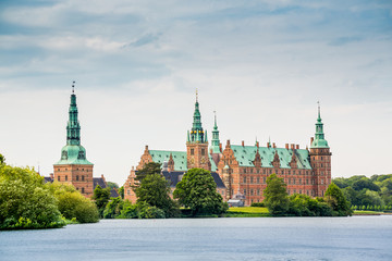 Fototapeta na wymiar Frederiksborg Castle, Hillerod, Denmark