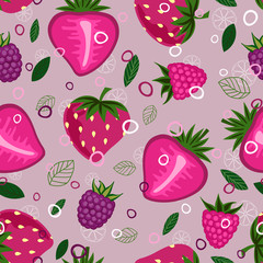 fruit mix pattern 2