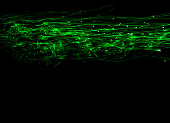 black-green abstract background