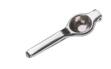 stainless squeezer isolated on white background with clipping path