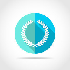 Laurel wreath. Vector illustration.