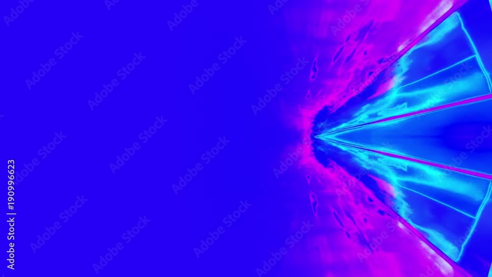Poster infinite train ride seamless loop six seconds vertical