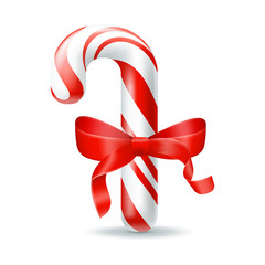 Christmas candy. Illustration isolated on white background. Graphic concept for your design