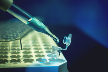 cancer crispr gene editing research concept cancer and diabetes cure research modern diseases...