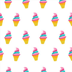 Seamless pattern. Vector illustration.