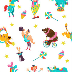 Seamless pattern. Vector illustration.