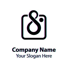 Abstract graphic icon, logo design template, symbol for company