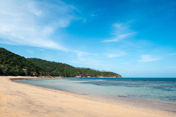 Landscape of Mae Haad beach