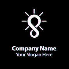 Abstract graphic icon, logo design template, symbol for company