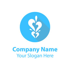 Fototapeta premium Abstract graphic icon, logo design template, symbol for company