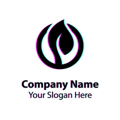 Abstract graphic icon, logo design template, symbol for company