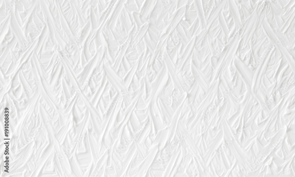 Wall mural the texture of white is painted in colors, handmade. gray background with stripes and patterns for a