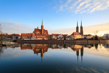 Cathedral Island of Wroclaw
