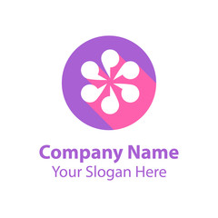 Abstract graphic icon, logo design template, symbol for company