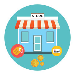 web store vector