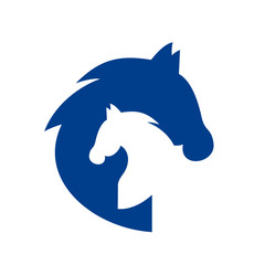 Horse logo Vector