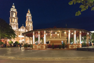 Fototapeta na wymiar Stadtaufnahmen in Campeche