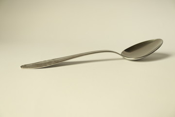 Spoon silverware closeup