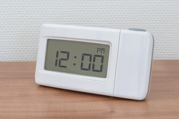 Clock radio - Time - 12.00 PM
