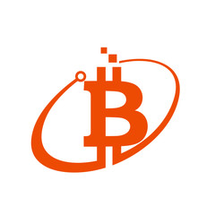 Obraz premium Crypto Currency Logo