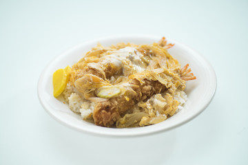 エビ綴じ丼
