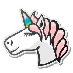 Unicorn emoji sticker