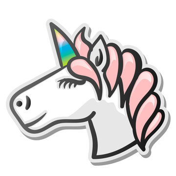 Unicorn Emoji Sticker