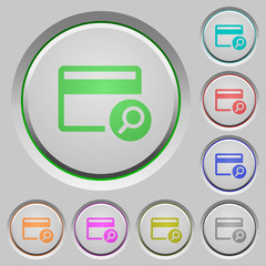 Find credit card push buttons