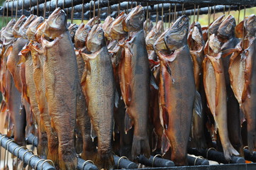Fototapeta premium Räucherfisch