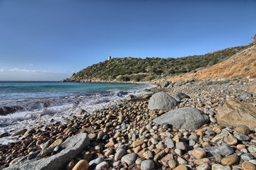 Spiaggia di Cala Regina. Sardegna