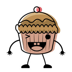 kawaii muffin icon