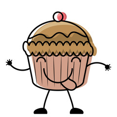 kawaii muffin icon