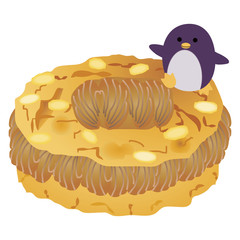 パリブレストとペンギン