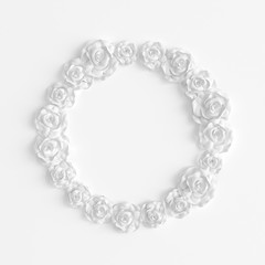 Decoration element, wall concept stucco, interior architecture pattern. 3d illustration, 3d rendering.