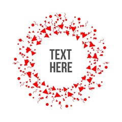 Circle Abstract Vector Template Design