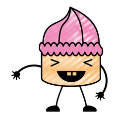 kawaii muffin icon