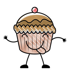 kawaii muffin icon