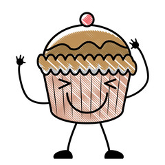 kawaii muffin icon